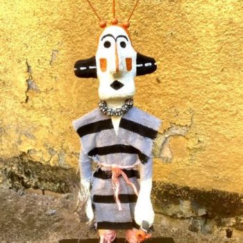 figur inspireret af Paul Klee